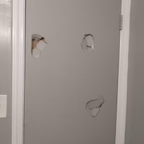 Bathroom door