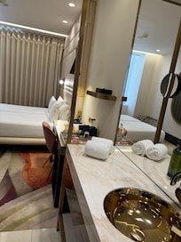 Clean chic room