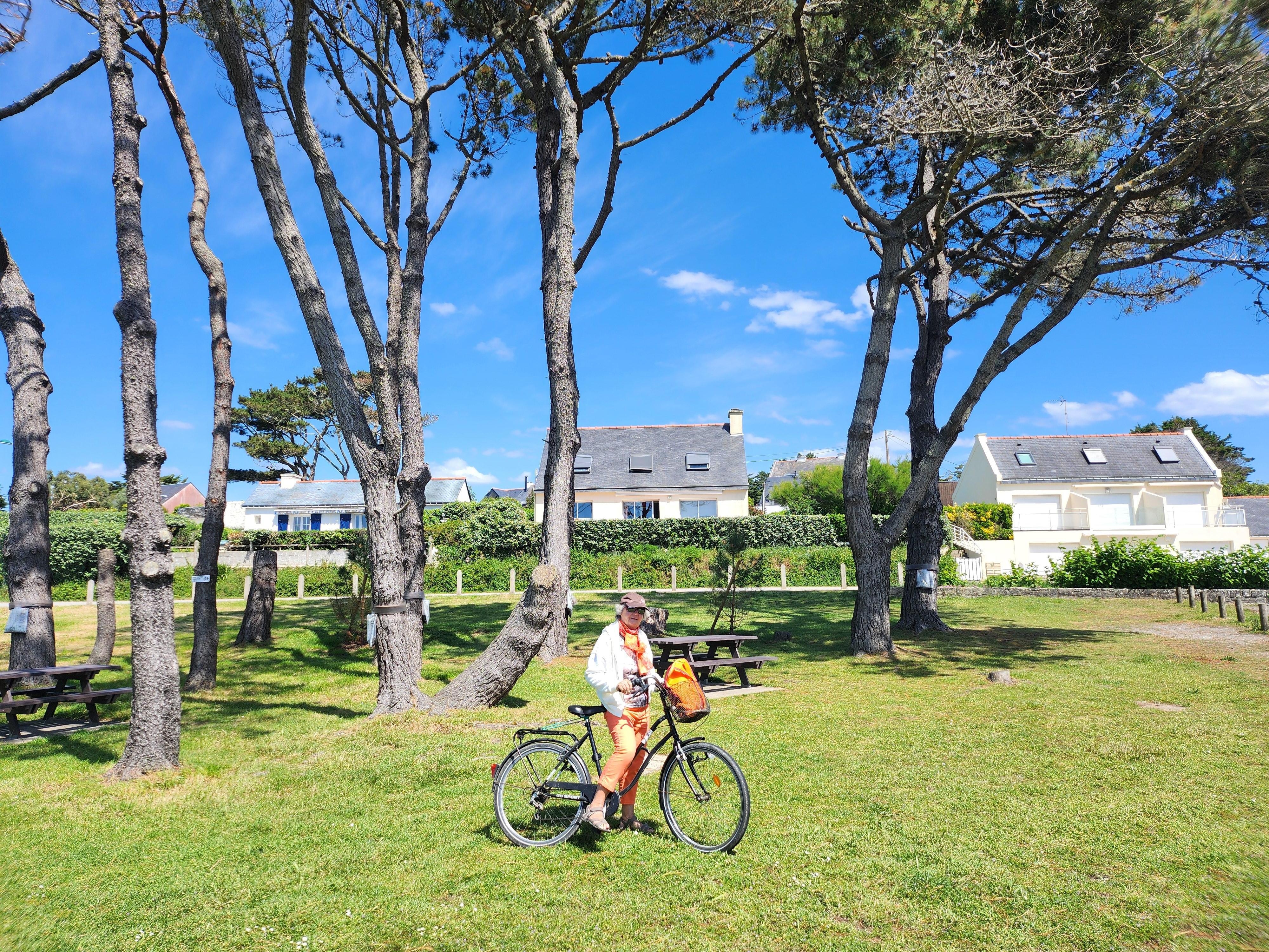 en vélo jusqu'à Saint Gildas de Rhuys