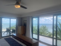 View from room with huge patio