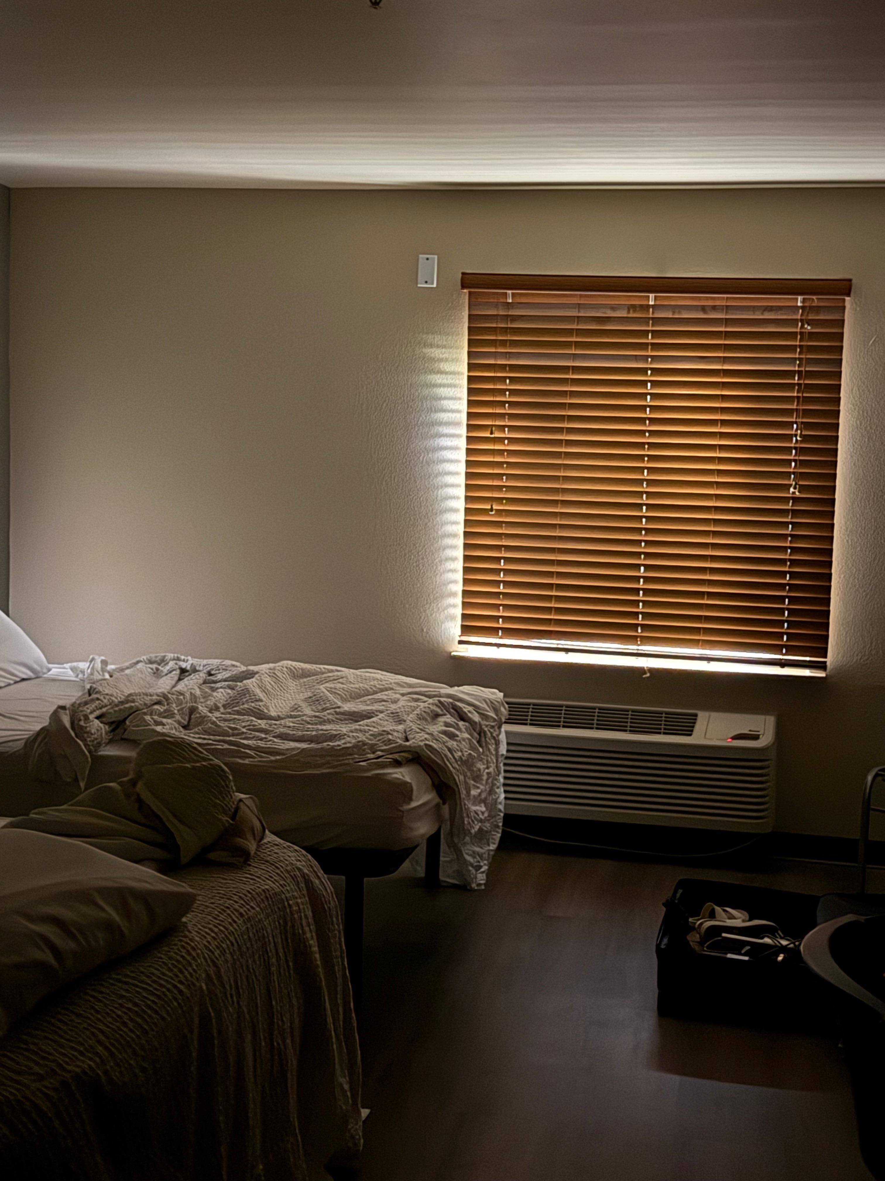 This is with our lights off at 11:30pm. 