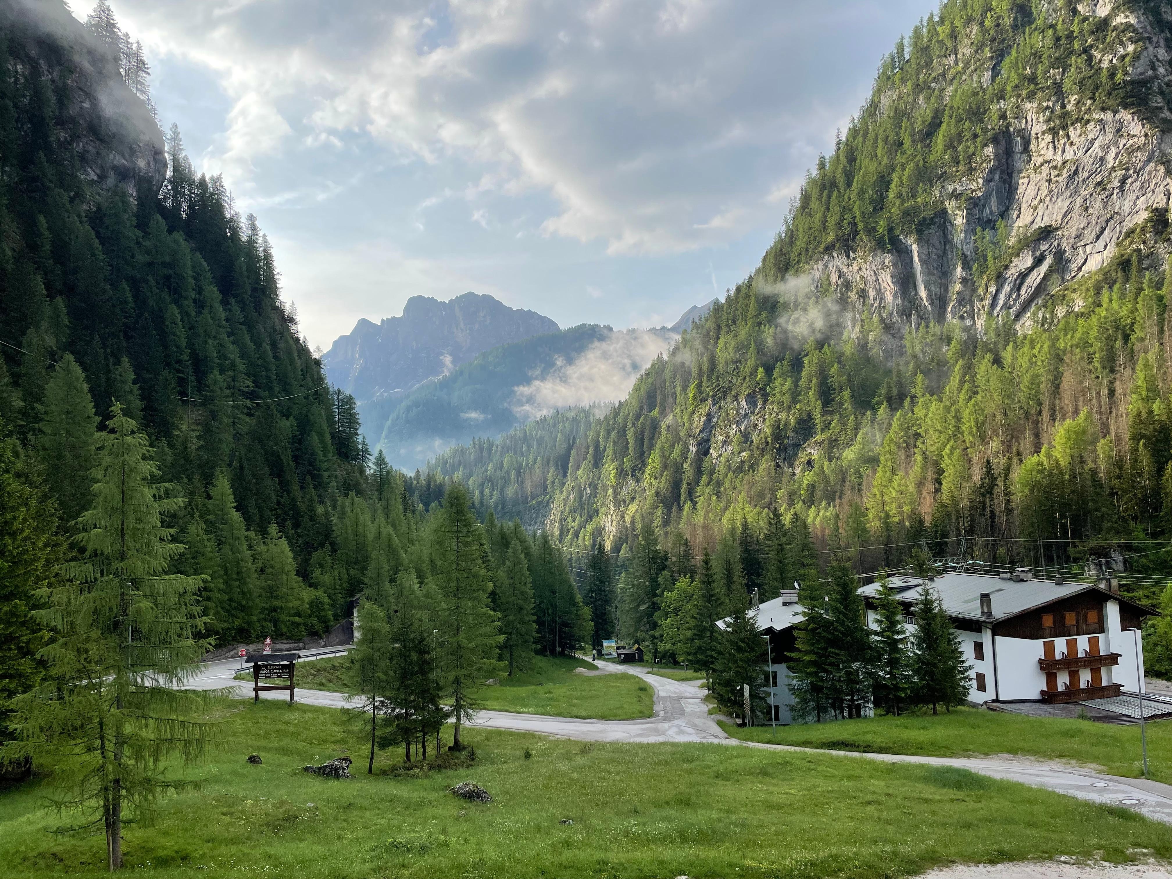 View from master bedroom 