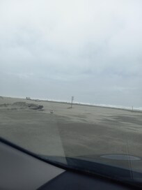 Very windy but beautiful.