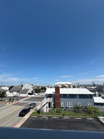 Beautiful view towards the beach