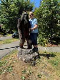 Bigfoot on the corner