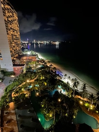 Night view from my room