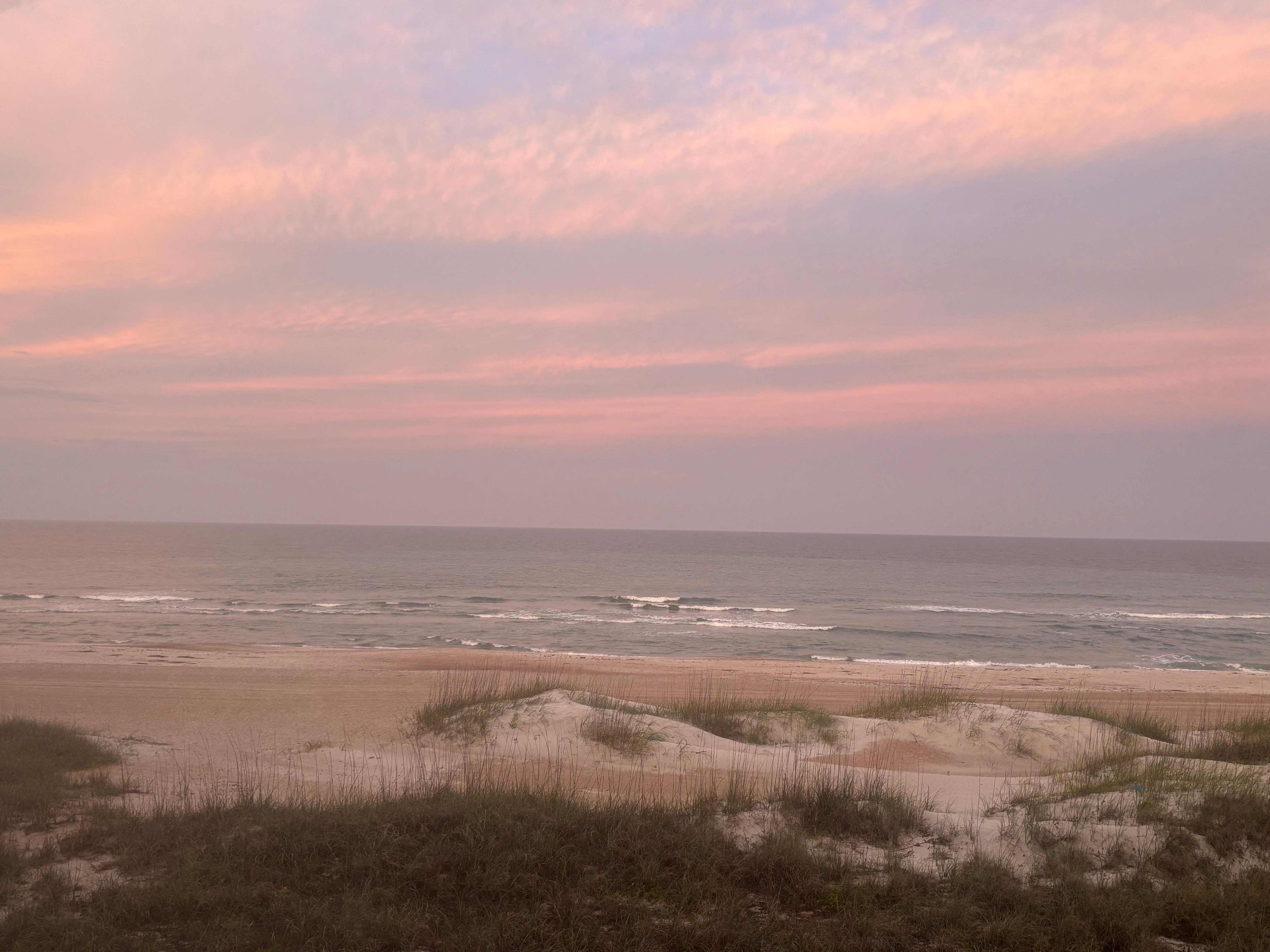 Sunset from balcony