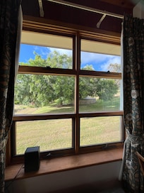 The view, I could see myself sitting under this tree , in the shade of a hot summers day with a grandchild on a swing hanging from the branch… ah to dream !