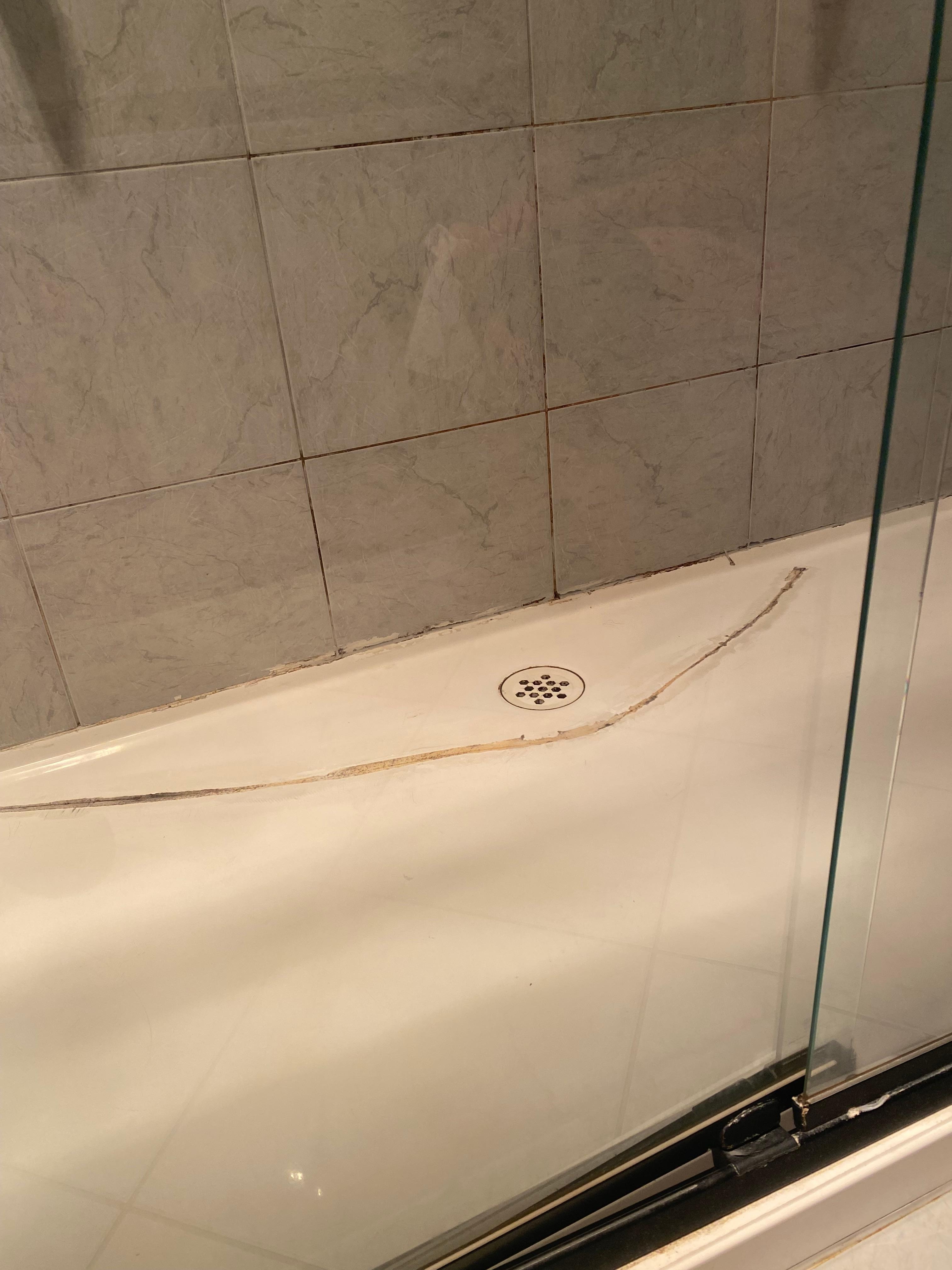 No way I am showering in there.