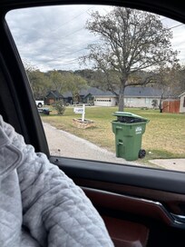 The trash can BEFORE we put any of our trash in