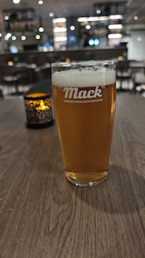 a small bar on reception