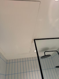 leaking bathroom ceiling