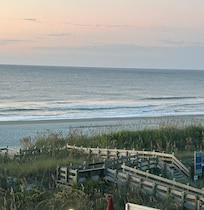 View from the balcony