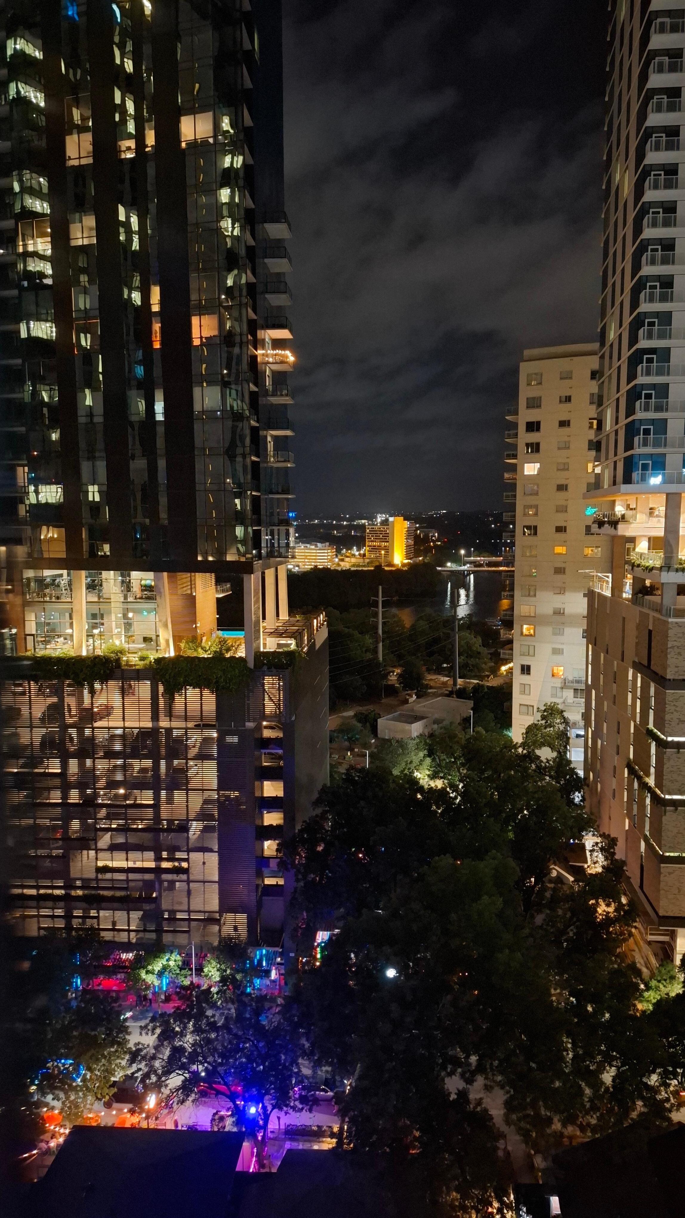 View from rooftop 