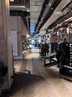 Gym, lite klurigt att gå dit, men väl värt ett besök.