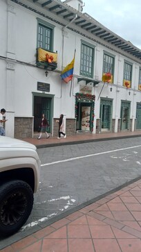 The entrance to Boutique Hotel Aleros