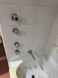 Missing bits of taps - makes them loose.