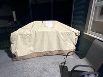 BBQ was broken and tagged with a sign "Item not for use". That would have been good to know in advance.