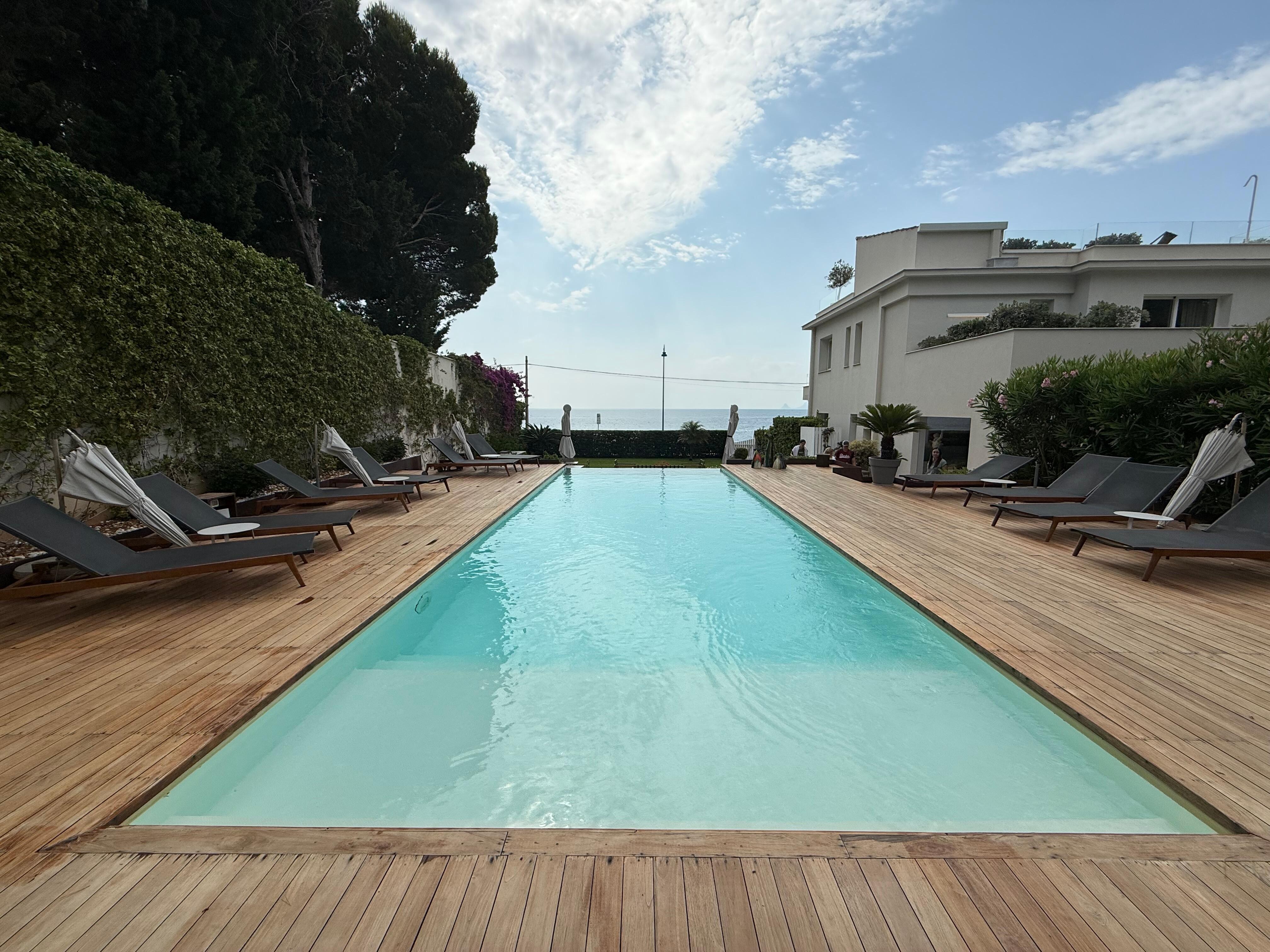 Pool deck