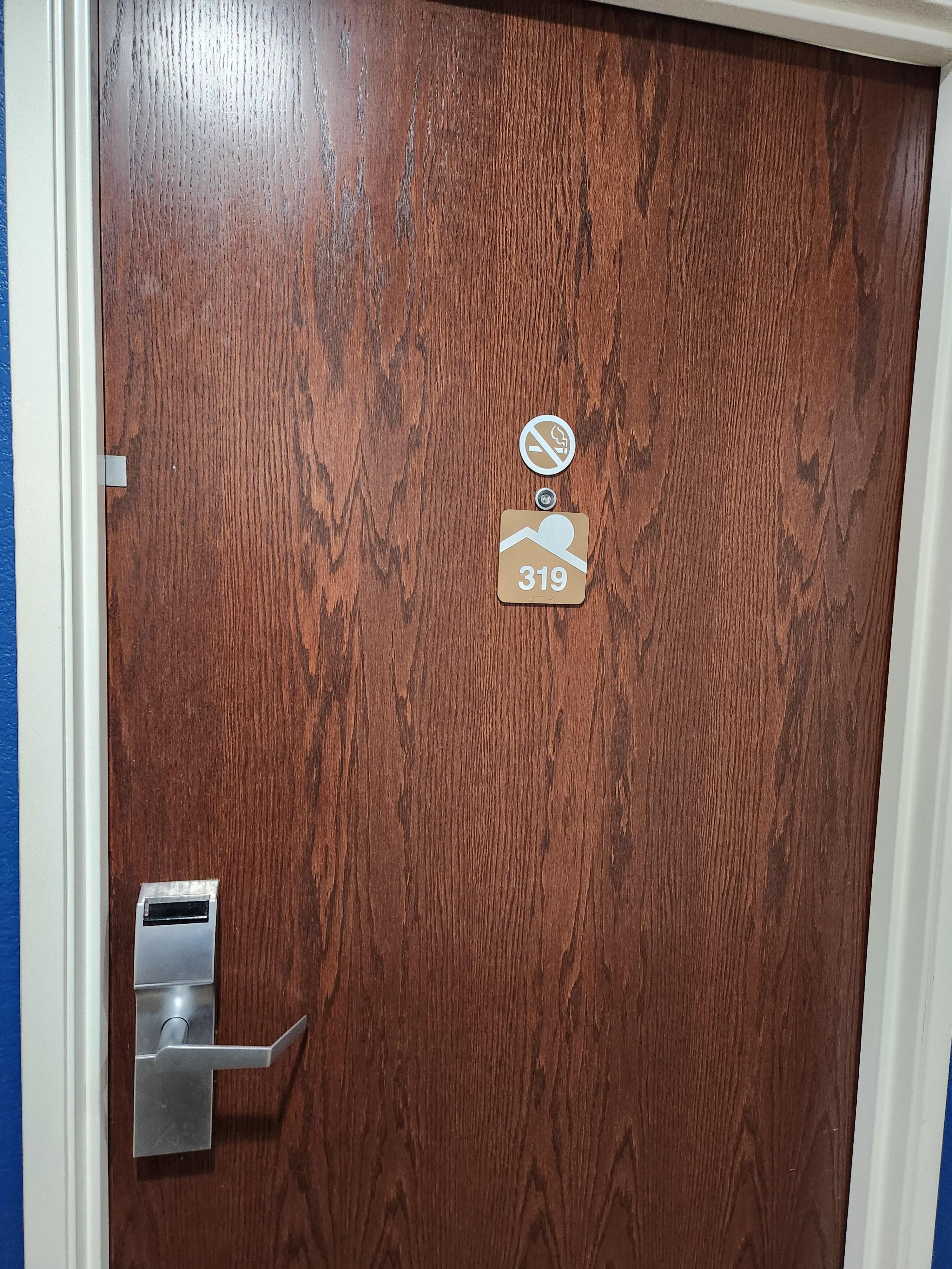 Our rooms that we paid for and we were not allowed to go back in. She deactivated our key cards.