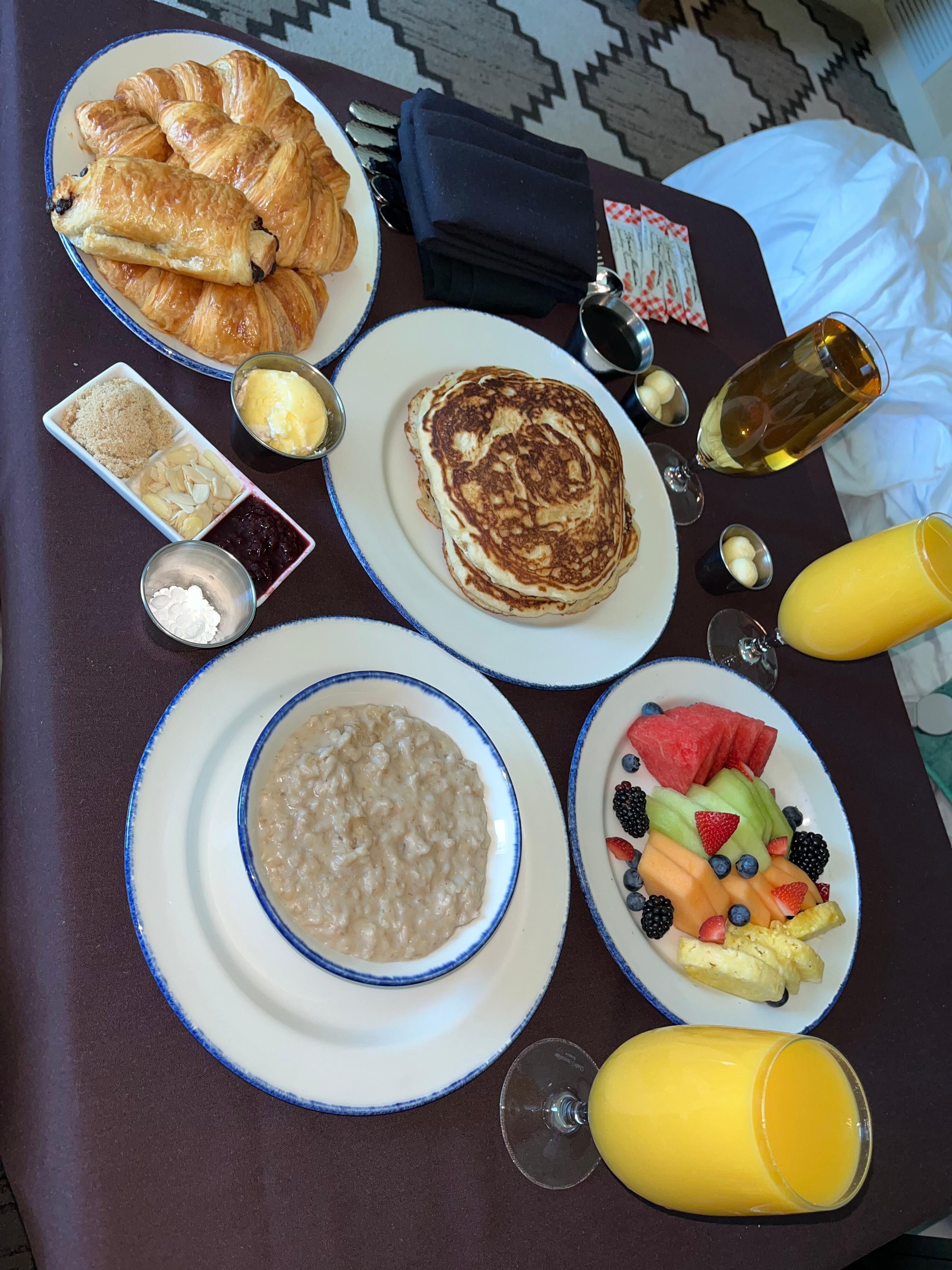 In room dining