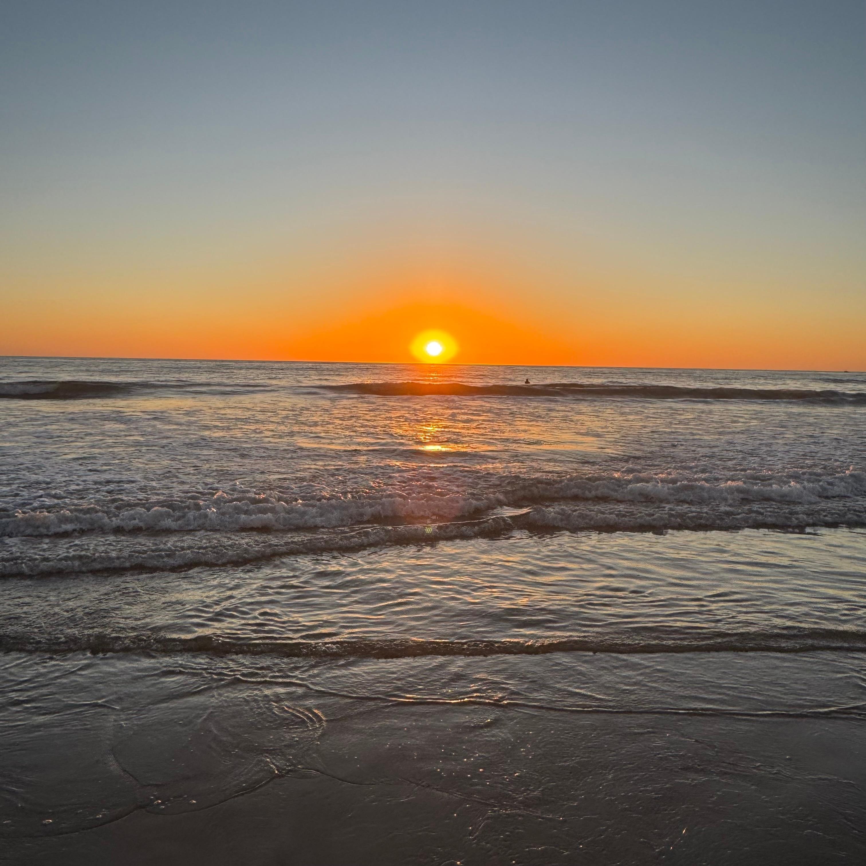 The view from the living room