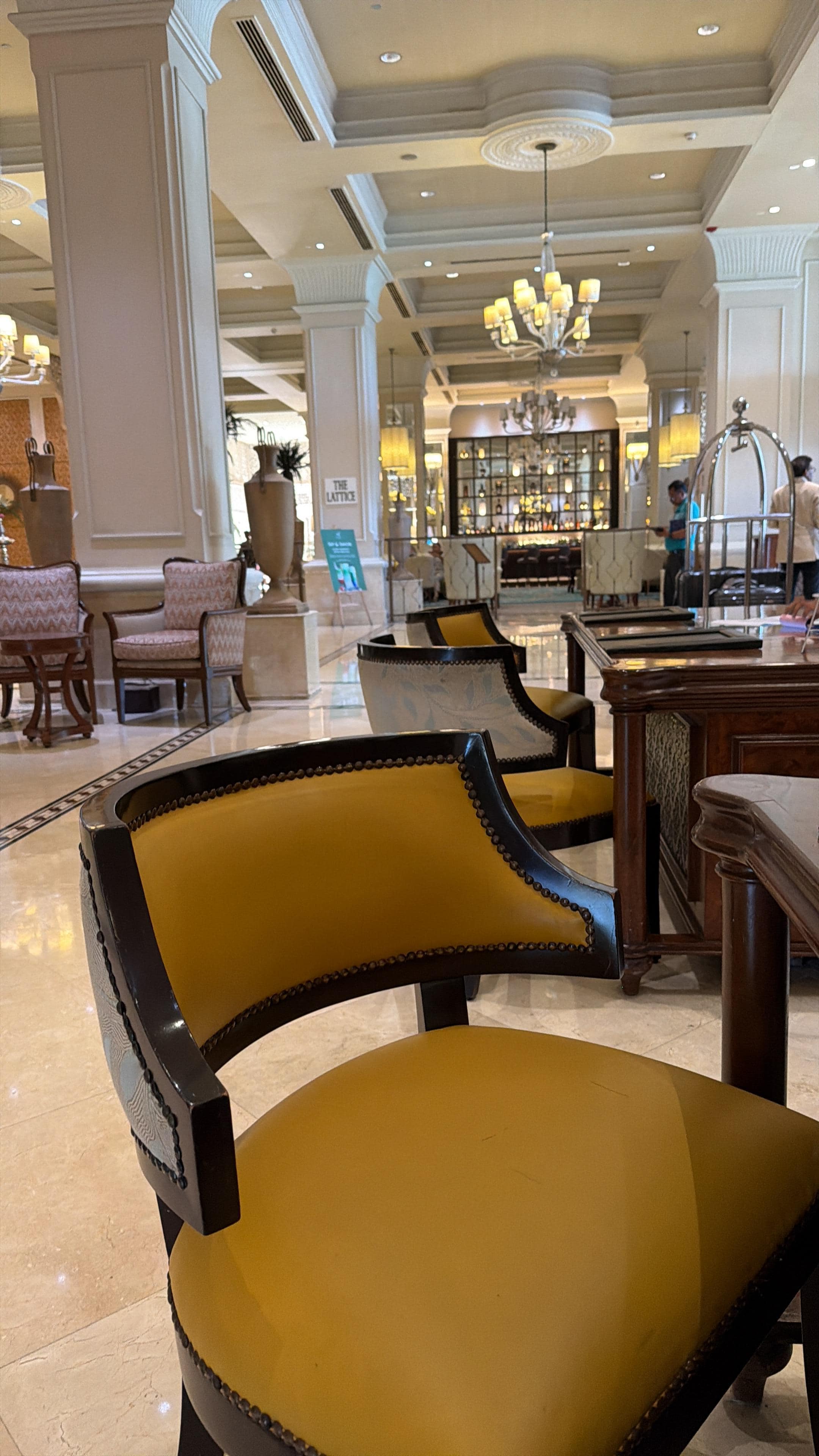 View from the checking out 🥲