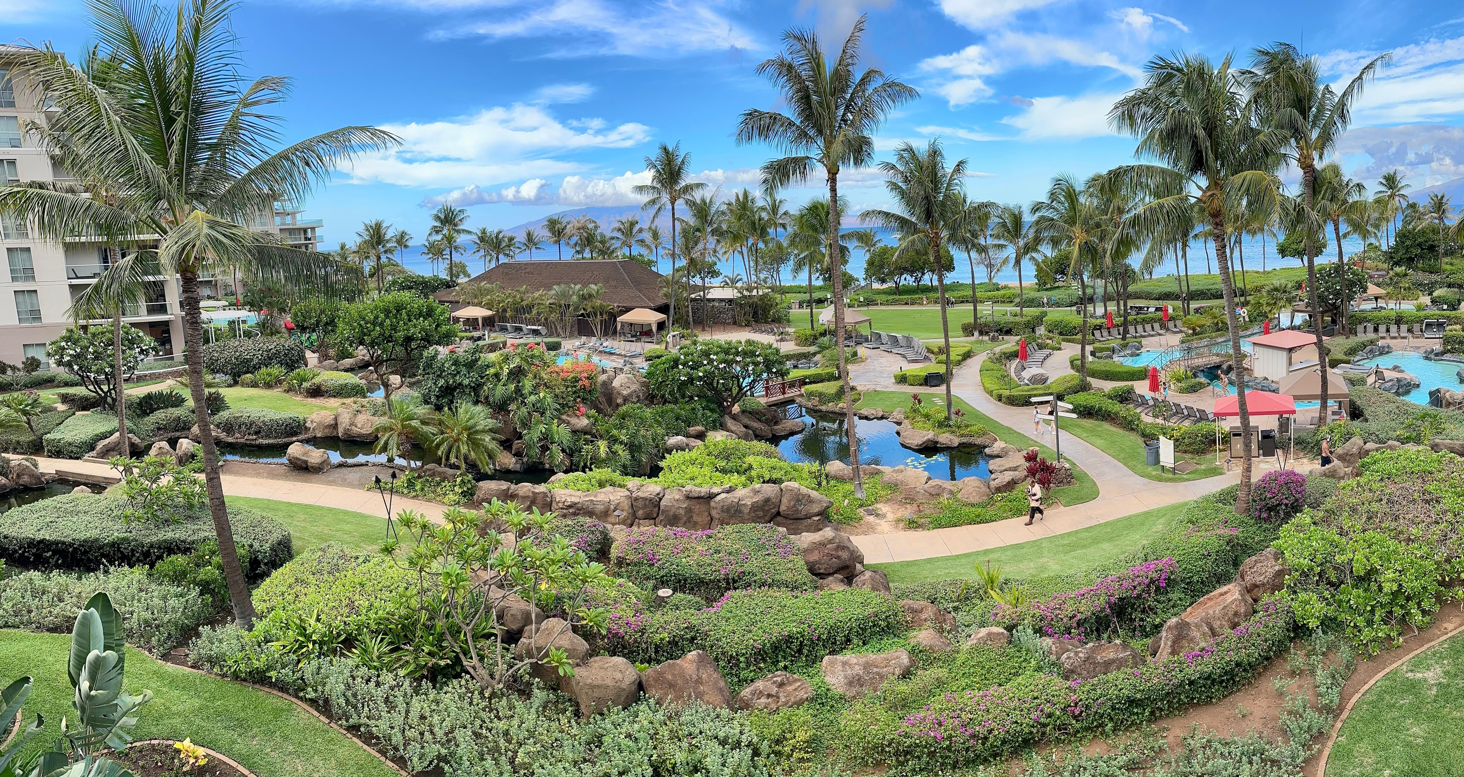 View from the balcony.