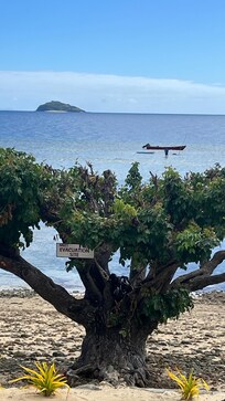 One of many beautiful views from our villa.