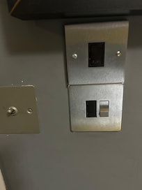 Non working fan in bathroom