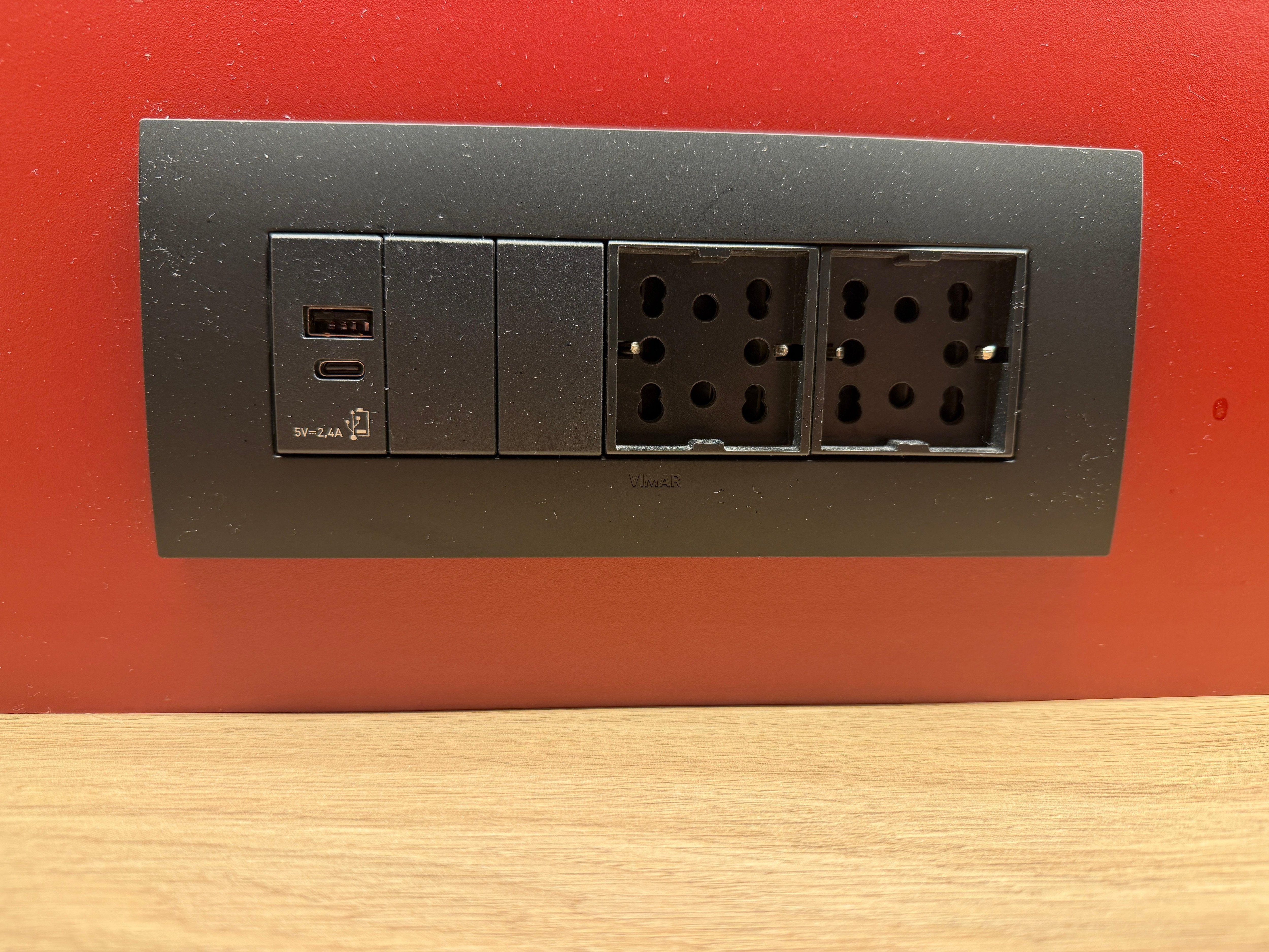 Stopcontact voor meerdere type stekkers