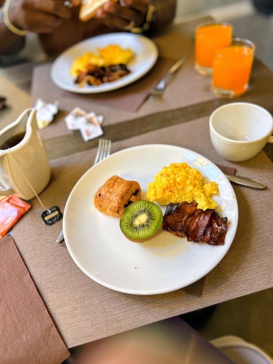 A sample of a few breakfast options