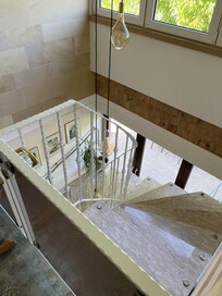 gesperrtes Treppenhaus