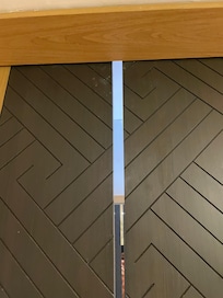 Broken bathroom door