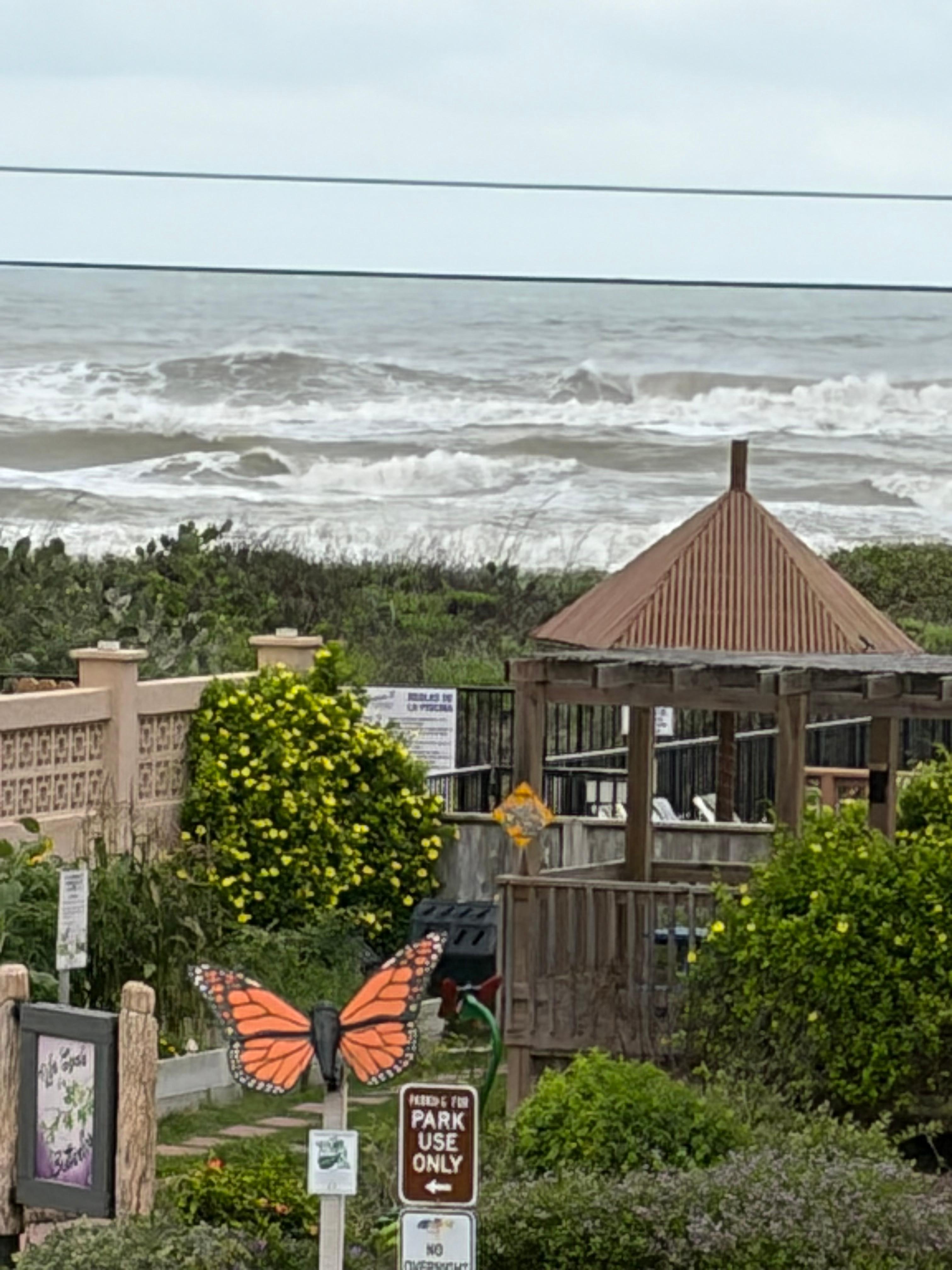 View from the balcony!