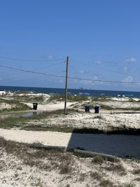 Our view from the front door.