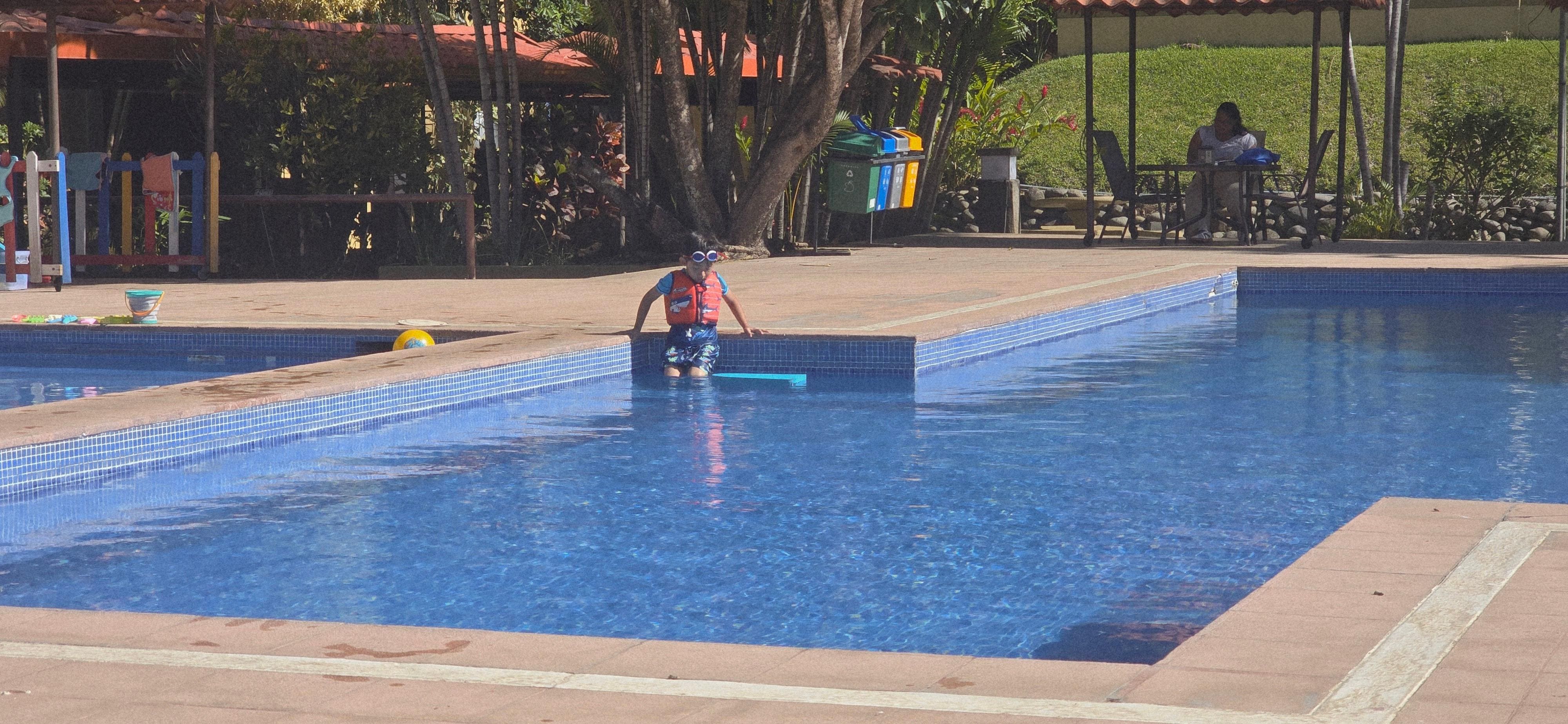 Piscina muy fría para la época.