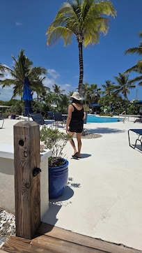 Pool area