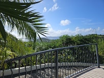 view from pool toward harbor