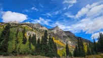 Beautiful views on Crater Lake hike