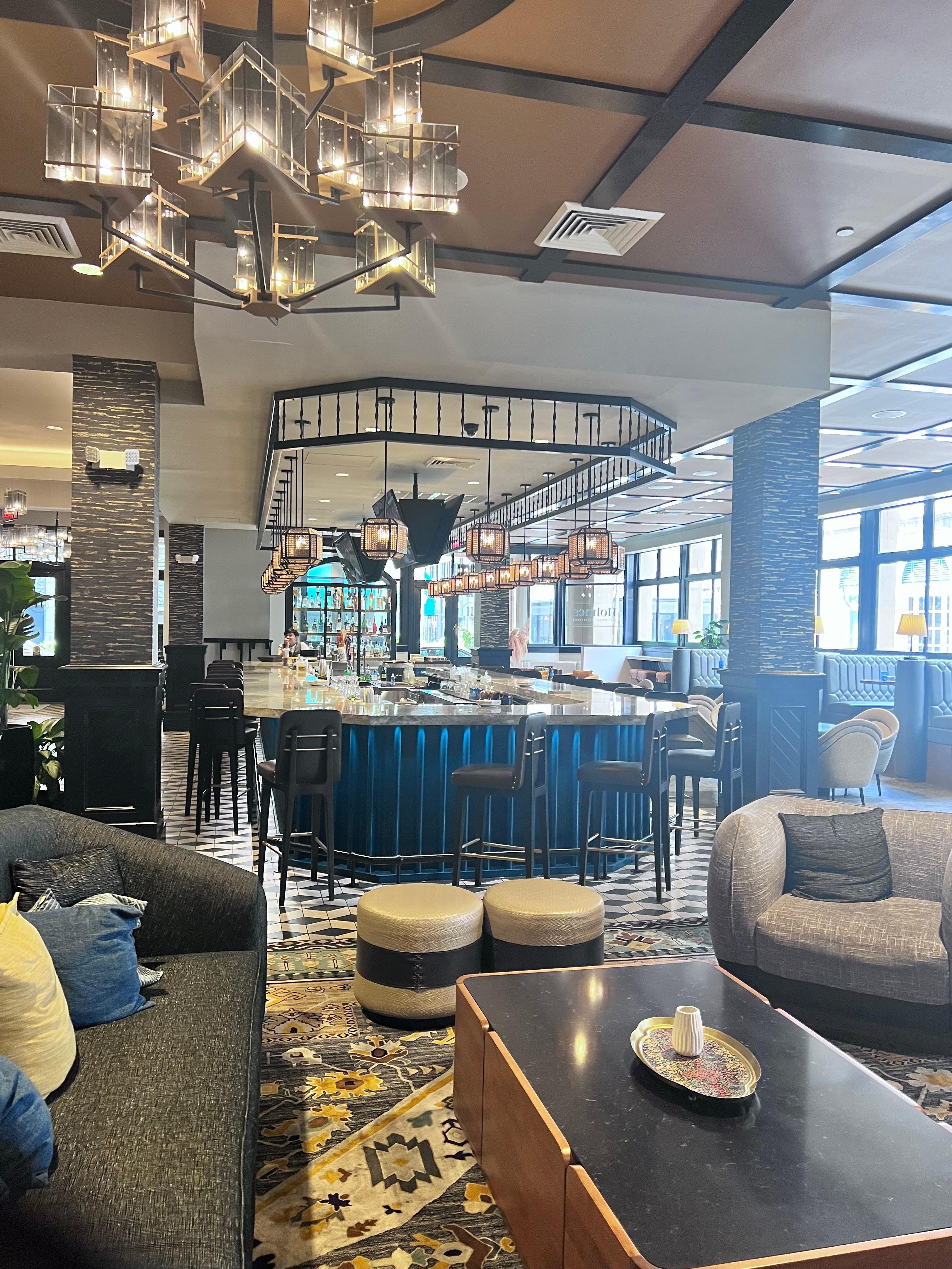 Welcoming, spacious lobby