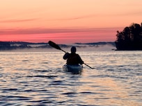 Sunrise kayaking