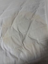 Mattress protector soaked in urine that seeped thru to sheet