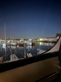 Marina front view from boat