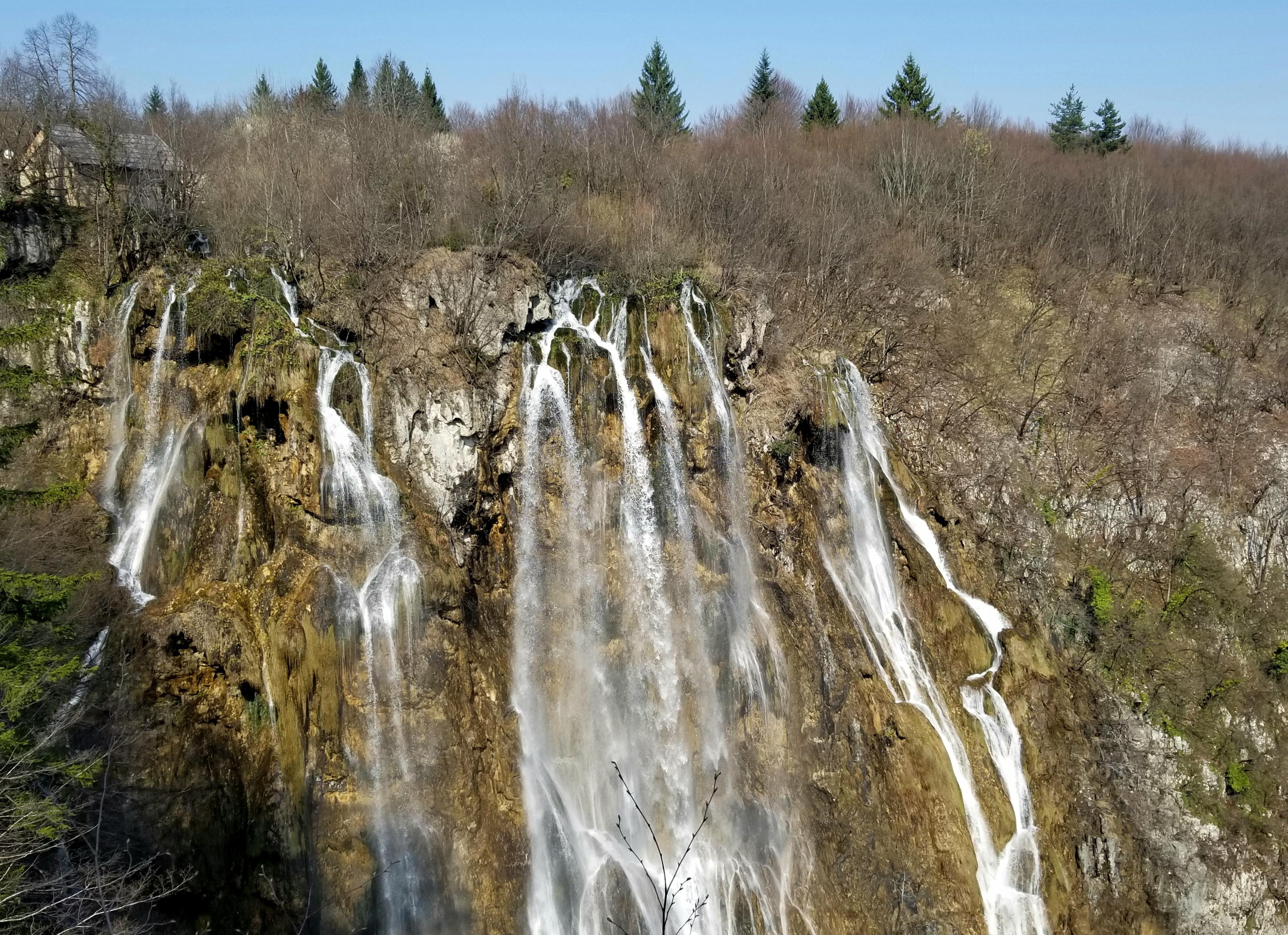 Amazing waterfall right down the road
