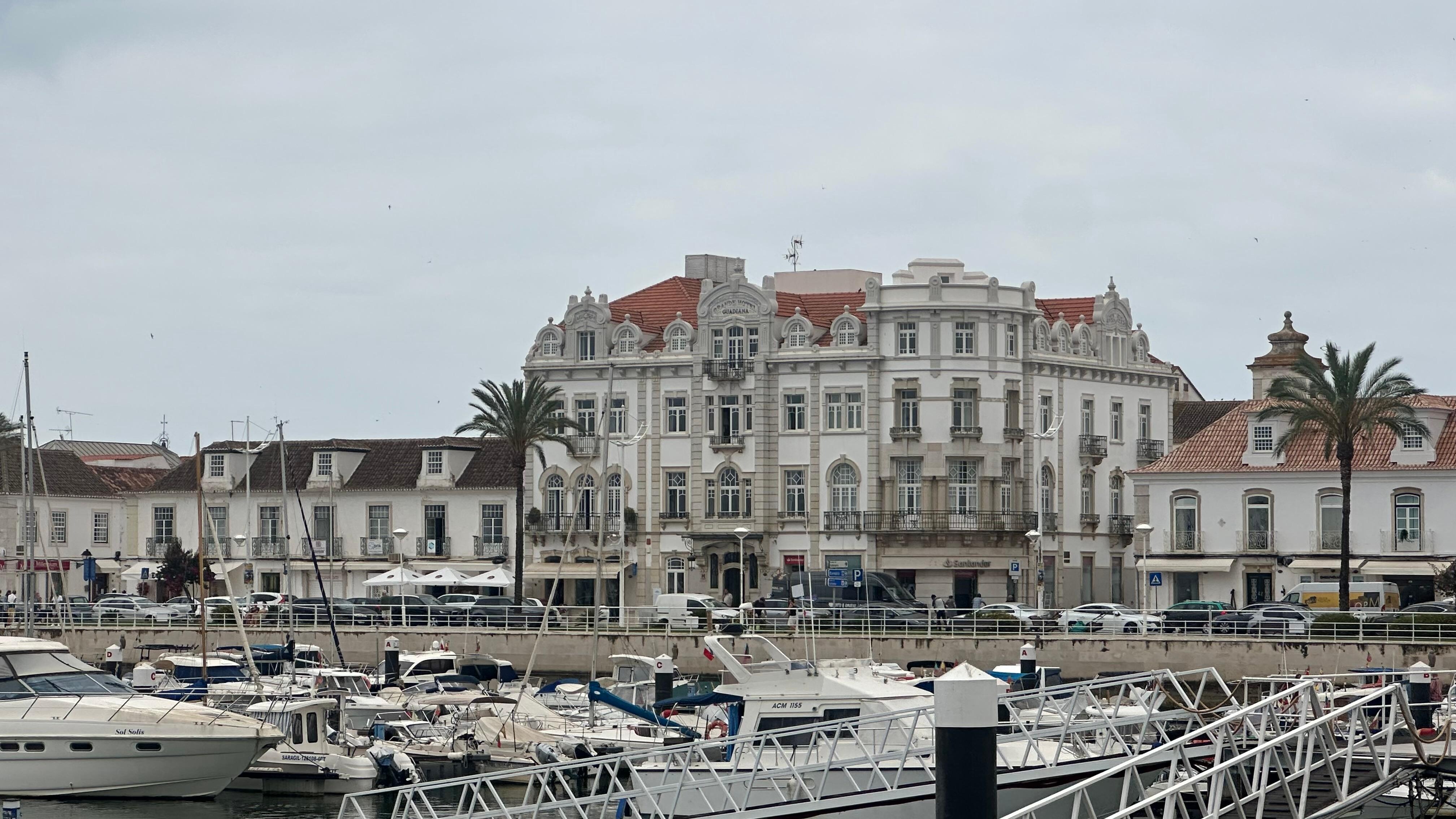 Hotel from the ferry to Spain 