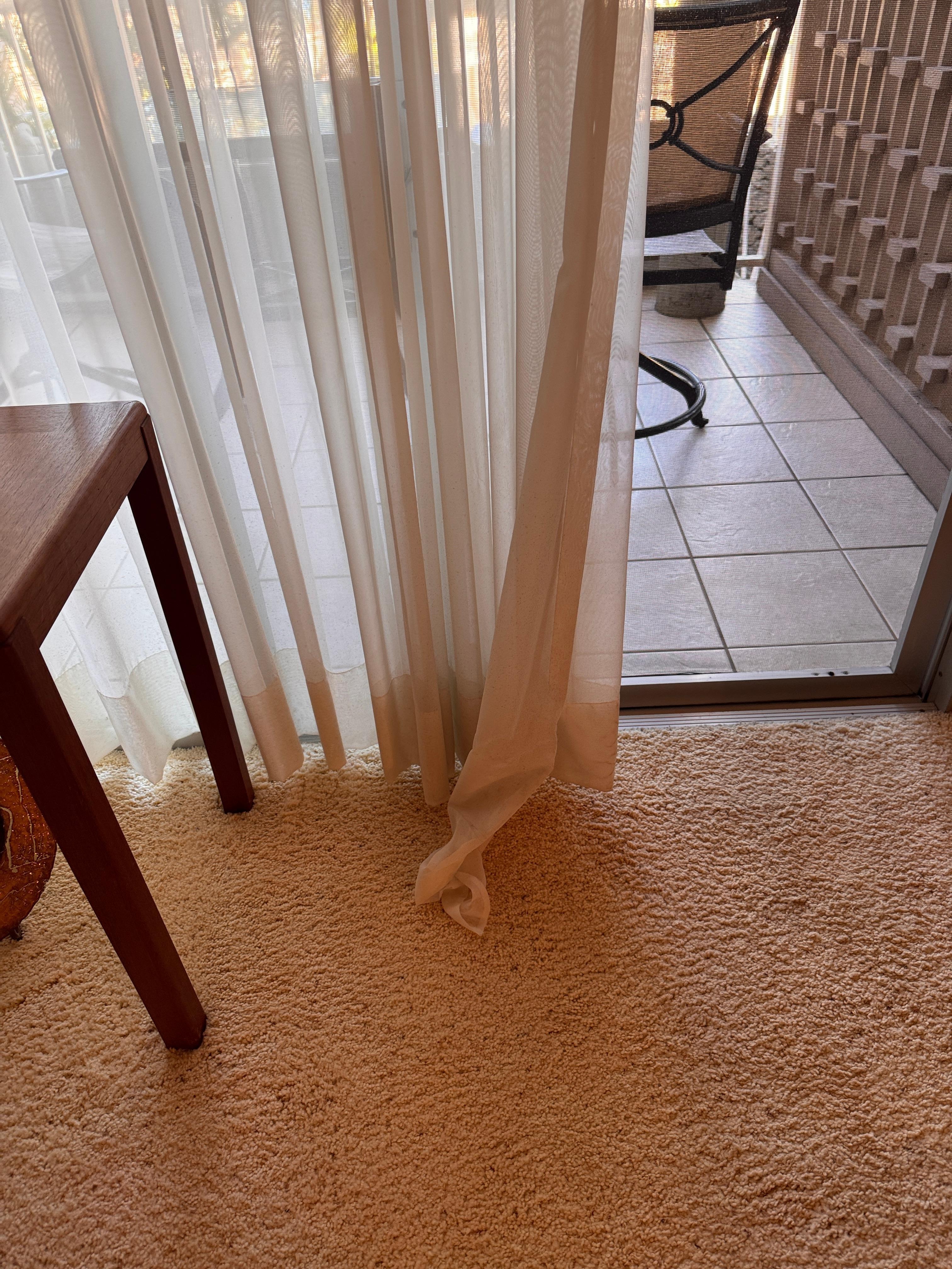 Curtains in Living Room