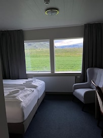 Room was quaint but view was spectacular!