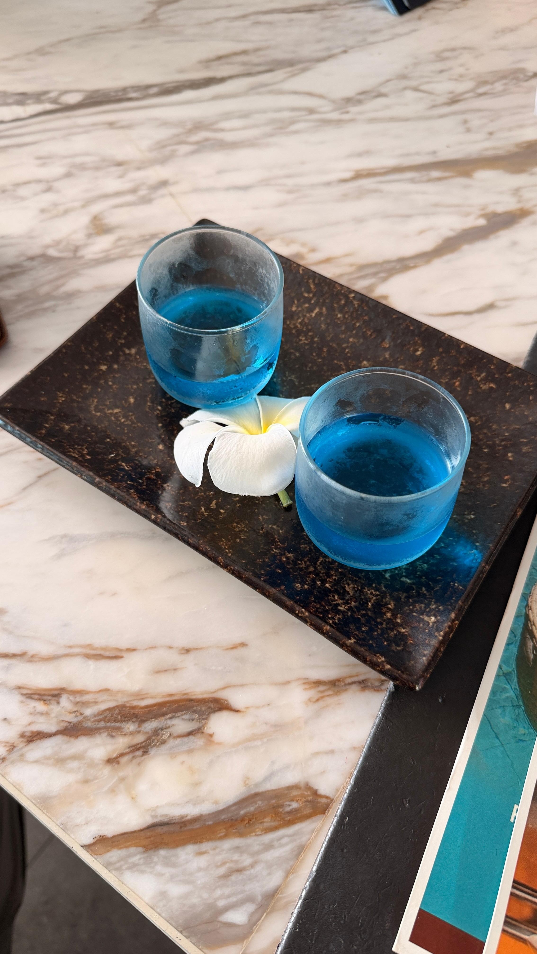 Welcome treat when checking in