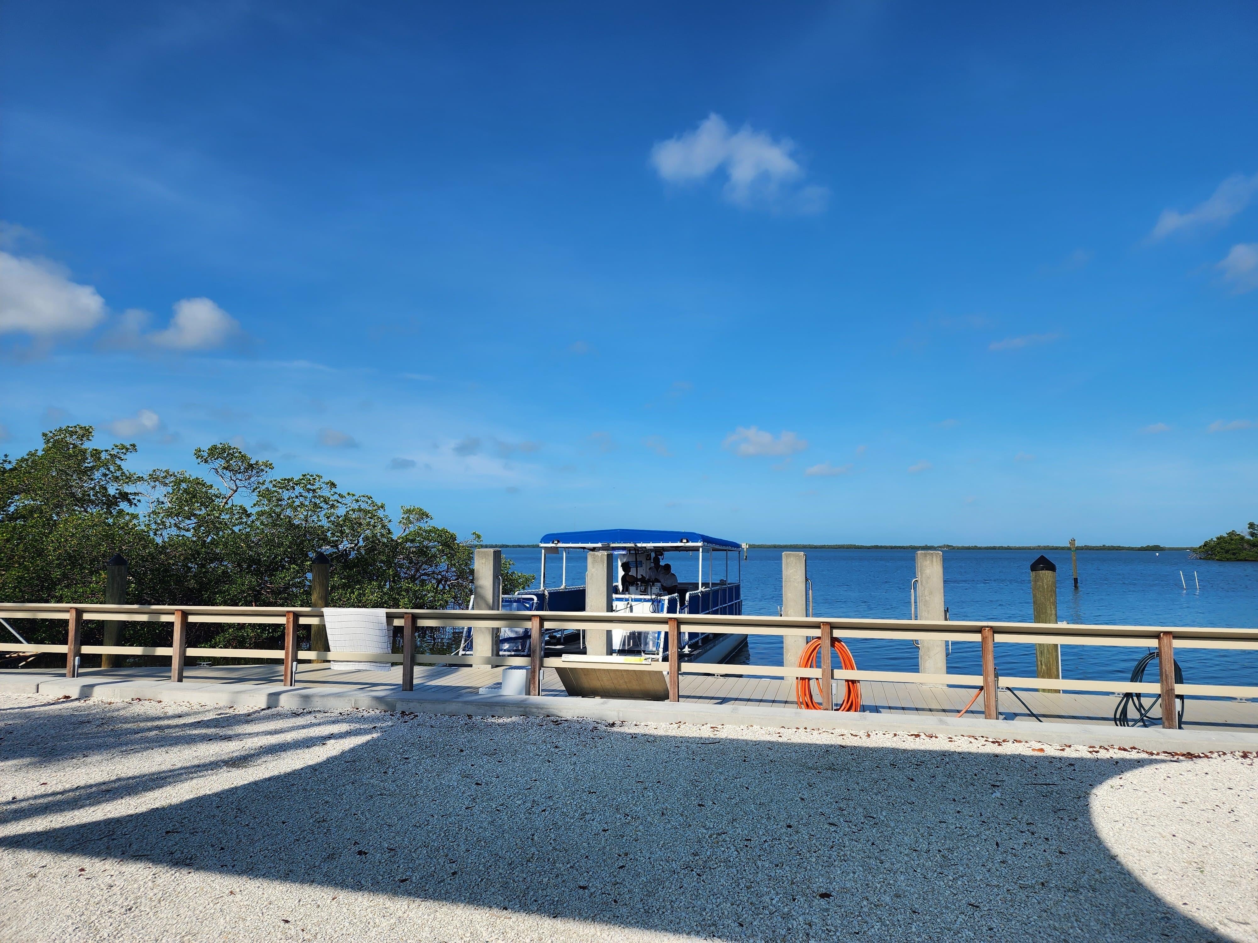 Ramp for the boat